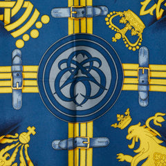 エルメス カレ90 GRANDE TENUE 馬の礼装 スカーフ レッド マルチカラー レディース HERMES 【中古】