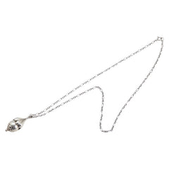 ジョージジェンセン ヘリテージ 1991 イヤーペンダント ペンダントネックレス SV925 シルバー メンズ Georg Jensen 【中古】