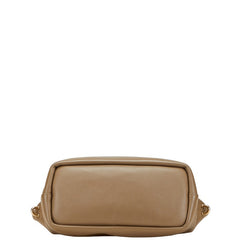 クロエ ベイリー ハンドバッグ ショルダーバッグ 2WAY グレージュ グレー レザー レディース Chloe 【中古】