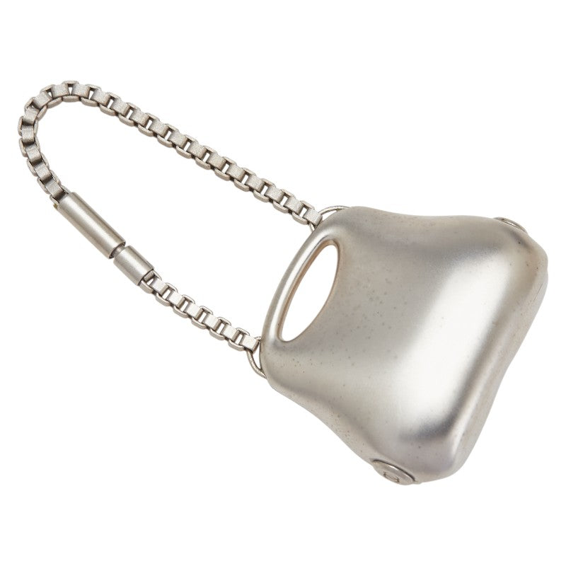 シャネル ヒップバッグ モチーフ チャーム バッグチャーム シルバー メタル レディース CHANEL 【中古】