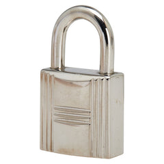 エルメス カデナ 南京錠 キー セット シルバー メタル レディース HERMES 【中古】