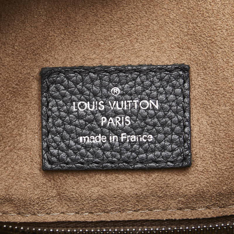 ルイ ヴィトン モノグラム マヒナ バビロン チェーンBB ハンドバッグ M51223 ノワール ブラック レザー レディース LOUIS VUITTON 【中古】