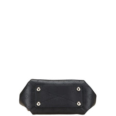 ルイ ヴィトン モノグラム マヒナ バビロン チェーンBB ハンドバッグ M51223 ノワール ブラック レザー レディース LOUIS VUITTON 【中古】