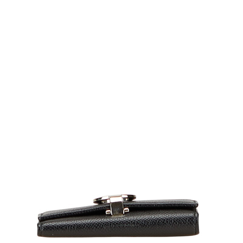 ブルガリ ブルガリブルガリ 6連 キーケース ブラック レザー レディース BVLGARI 【中古】