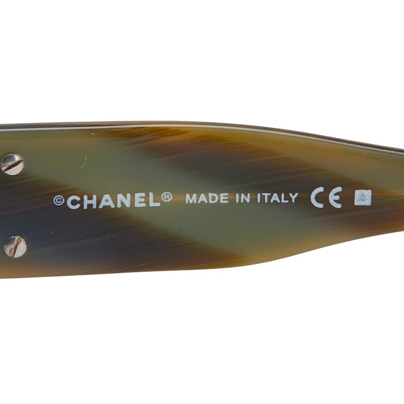 シャネル ココマーク サングラス 5102 ブラウン プラスチック レディース CHANEL 【中古】