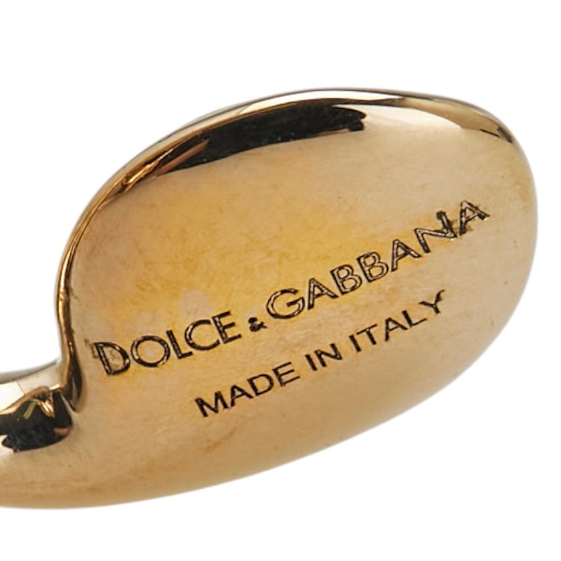 ドルチェアンドガッバーナ 音符 モチーフ ブローチ ゴールド メッキ レディース DOLCE&GABBANA 【中古】