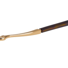 トムフォード ティアドロップ サングラス TF393 28J ブラウン プラスチック メンズ TOM FORD 【中古】