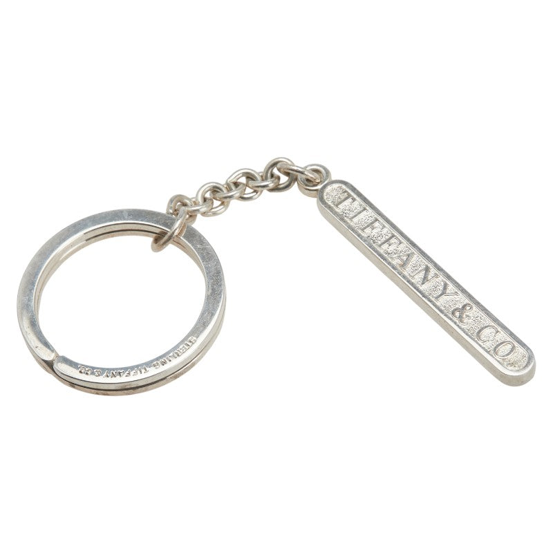 ティファニー ロゴプレート キーリング SV925 シルバー レディース TIFFANY&Co. 【中古】