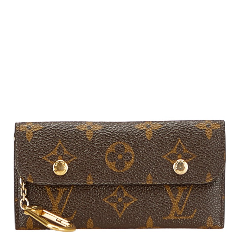 ルイ ヴィトン モノグラム ミュルティクレ ラバ コインケース 小銭入れ M60029 ブラウン PVC レディース LOUIS VUITTON 【中古】