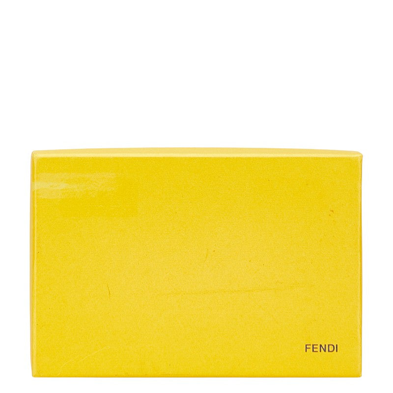 フェンディ ズッキーノ 長財布 8M0032 ホワイト PVC レディース FENDI 【中古】