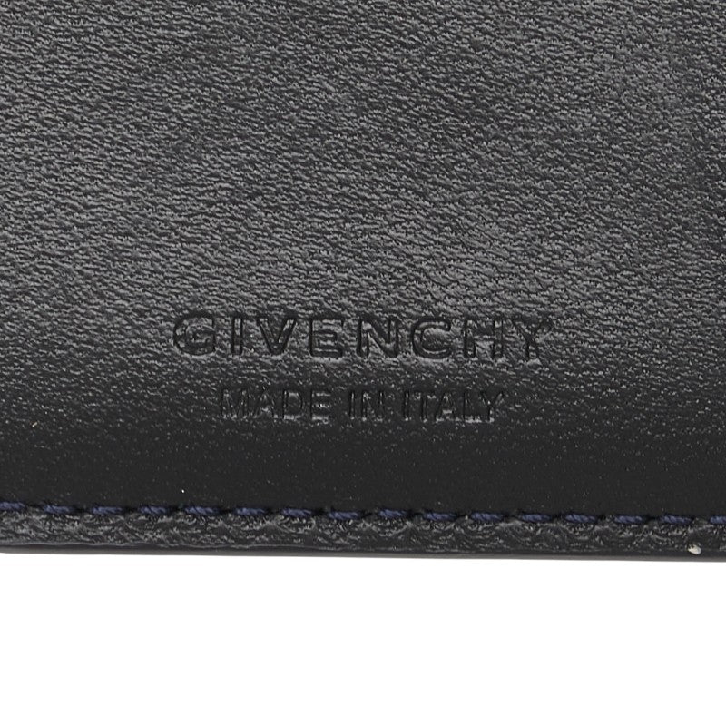ジバンシー カードケース パスケース ブラック レザー レディース Givenchy 【中古】