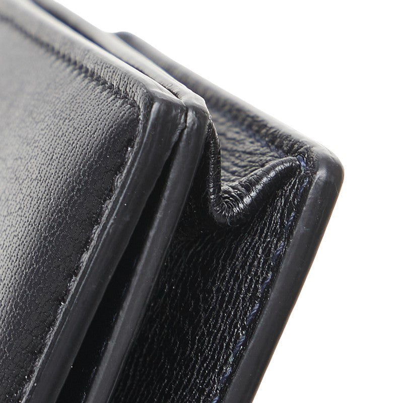 ジバンシー カードケース パスケース ブラック レザー レディース Givenchy 【中古】