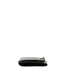 サルヴァトーレフェラガモ ガンチーニ 長財布 AQ-220107 ブラック レザー レディース Salvatore Ferragamo 【中古】