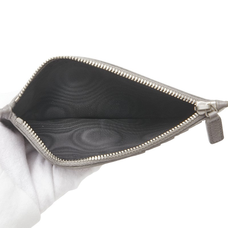 サンローラン サックドジュール 長財布 504981 グレー レザー レディース SAINT LAURENT 【中古】
