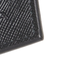 プラダ カードケース ブラック サフィアーノレザー レディース PRADA 【中古】