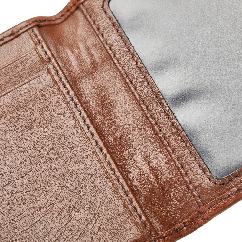 バーバリー ノバチェック パスケース カードケース ベージュ マルチカラー キャンバス レザー レディース BURBERRY 【中古】