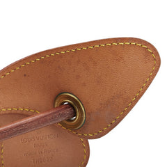 ルイ ヴィトン モノグラム コントドゥ フェ バタフライ かんざし バレッタ ヘアアクセサリー M92265 ブラウン レザー レディース LOUIS VUITTON 【中古】