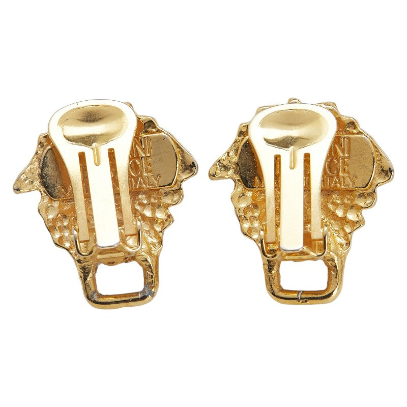 ヴェルサーチェ メドゥーサ イヤリング ゴールド メッキ レディース VERSACE 【中古】