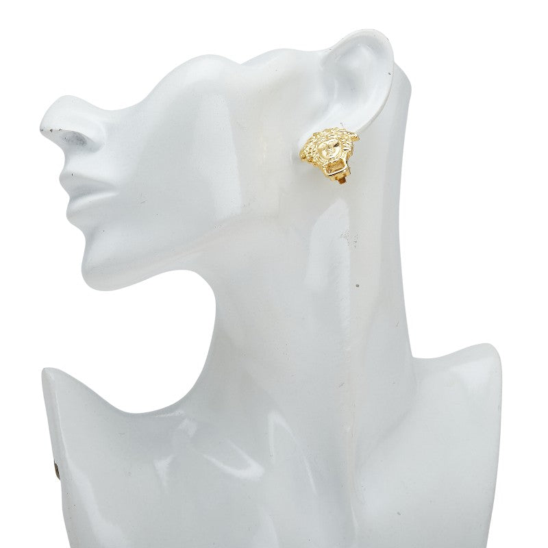 ヴェルサーチェ メドゥーサ イヤリング ゴールド メッキ レディース VERSACE 【中古】
