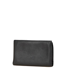 ブルガリ ブルガリブルガリ 長財布 ブラック レザー レディース BVLGARI 【中古】