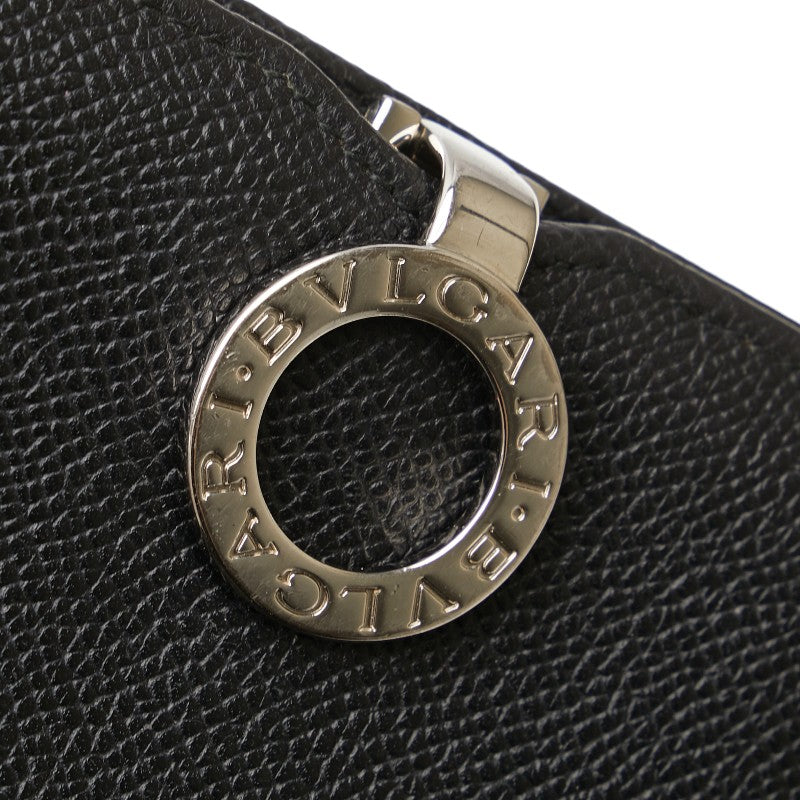 ブルガリ ブルガリブルガリ 長財布 ブラック レザー レディース BVLGARI 【中古】