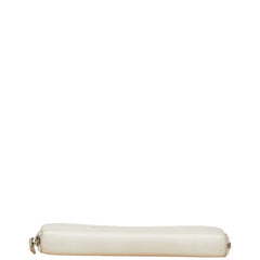 バレンシアガ エブリデイ 長財布 ラウンドファスナー ホワイト レザー レディース BALENCIAGA 【中古】