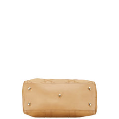 ディオール グランヴィル カナージュ ハンドバッグ ショルダーバッグ 2WAY ベージュ レザー レディース Dior 【中古】