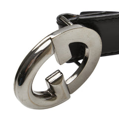 グッチ GGバックル ベルト サイズ：80 32 106391 ブラック レザー メンズ GUCCI 【中古】