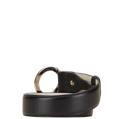 ブルガリ ブルガリブルガリ ベルト サイズ：105 42 ブラック レザー レディース BVLGARI 【中古】