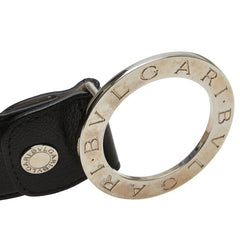 ブルガリ ブルガリブルガリ ベルト サイズ：105 42 ブラック レザー レディース BVLGARI 【中古】