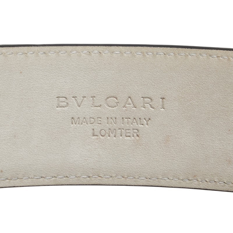 ブルガリ ブルガリブルガリ ベルト サイズ：105 42 ブラック レザー レディース BVLGARI 【中古】