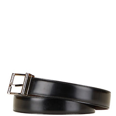 ブルガリ リバーシブル ベルト ブラック ブラウン レザー メンズ BVLGARI 【中古】