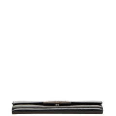 カルティエ ラブコレクション 長財布 ブラック レザー レディース CARTIER 【中古】