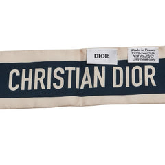 ディオール 花柄 フローラ ミッツァ スカーフ ベージュ マルチカラー シルク レディース Dior 【中古】