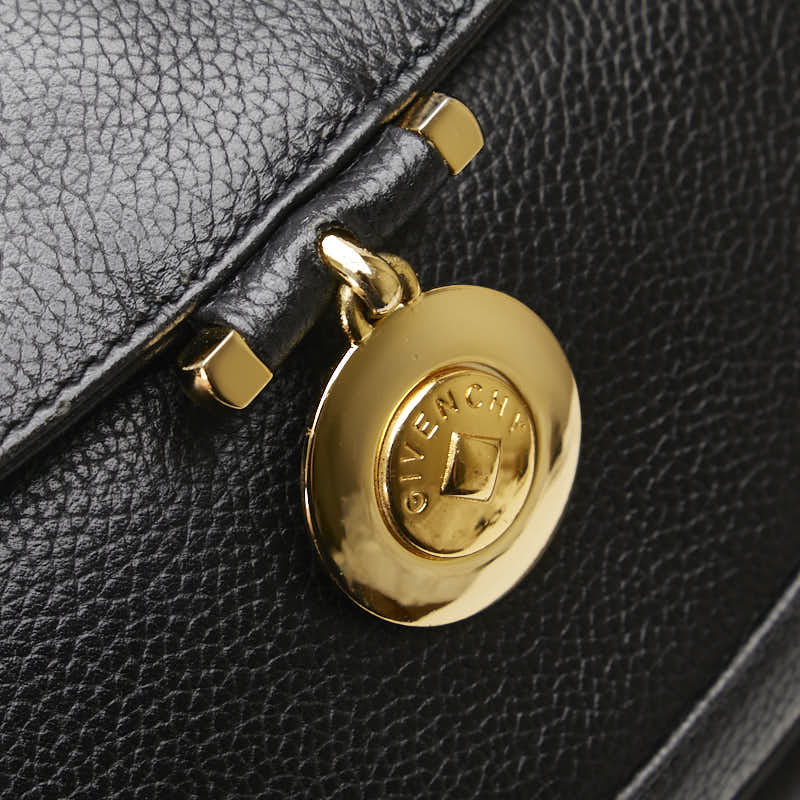 ジバンシー ショルダーバッグ ブラック レザー レディース Givenchy 【中古】