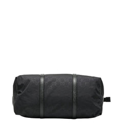 グッチ GGナイロン トートバッグ ショルダーバッグ 2WAY 510332 ブラック ナイロン レザー レディース GUCCI 【中古】