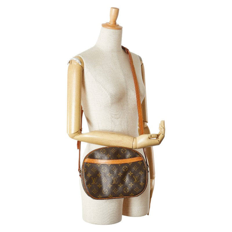ルイ ヴィトン モノグラム ブロワ ショルダーバッグ M51221 ブラウン PVC レザー レディース LOUIS VUITTON 【中古】