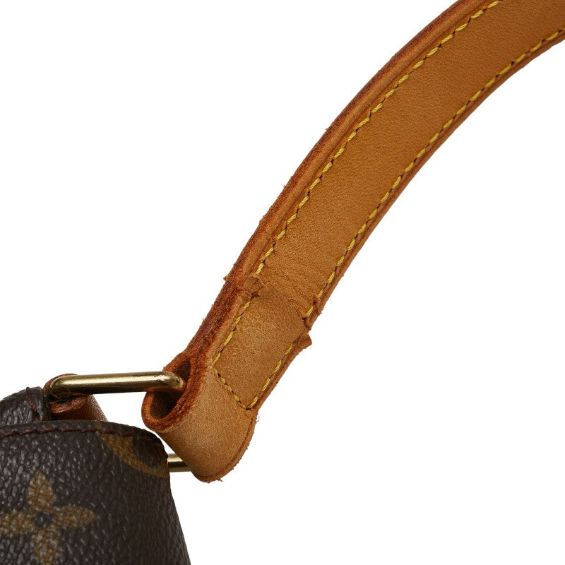 ルイ ヴィトン モノグラム ミュゼット ショルダーバッグ M51256 ブラウン PVC レザー レディース LOUIS VUITTON 【中古】