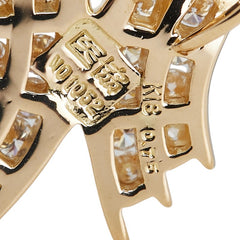 K18YG イエローゴールド ダイヤ0.75 ペンダントトップ レディース 【中古】