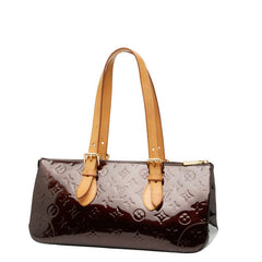 ルイ ヴィトン モノグラム ヴェルニ ローズウッド アヴェニュー ハンドバッグ ショルダーバッグ M93510 アマラント パープル パテントレザー レディース LOUIS VUITTON 【中古】