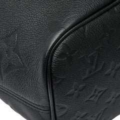 ルイ ヴィトン モノグラム アンプラント ネヴァーフルMM トートバッグ ショルダーバッグ M45685 ノワール ブラック レザー レディース LOUIS VUITTON 【中古】