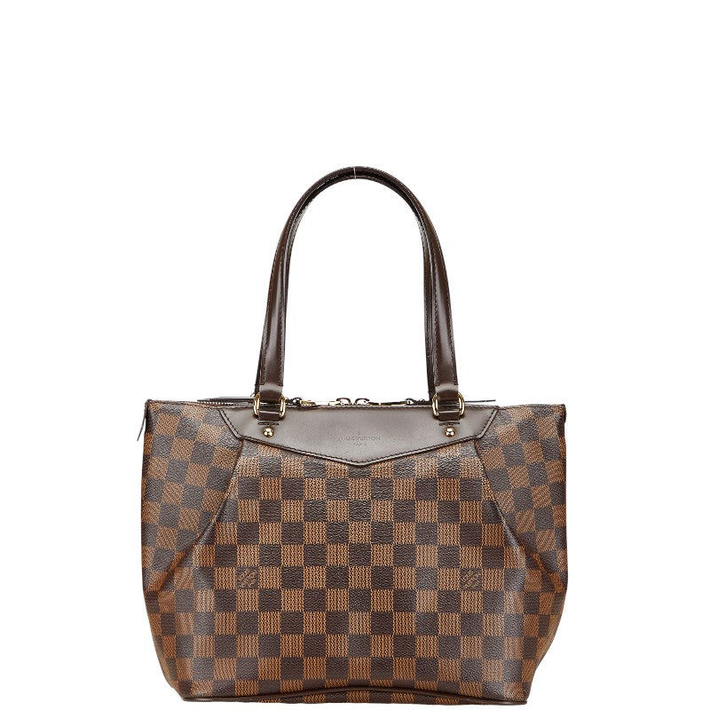 ルイ ヴィトン ダミエ ウェストミンスターPM ハンドバッグ N41102 ブラウン PVC レザー レディース LOUIS VUITTON 【中古】