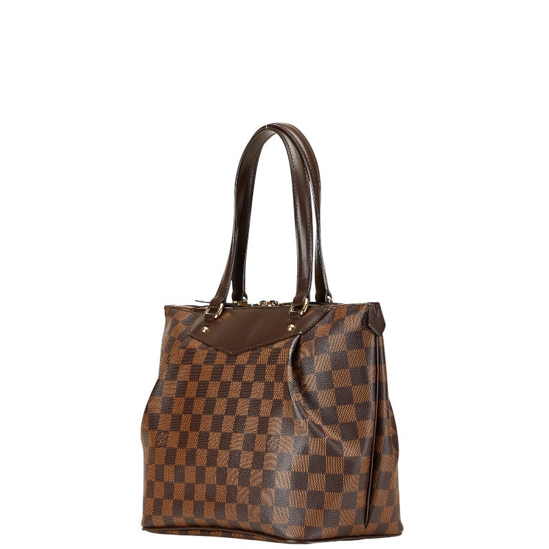 ルイ ヴィトン ダミエ ウェストミンスターPM ハンドバッグ N41102 ブラウン PVC レザー レディース LOUIS VUITTON 【中古】