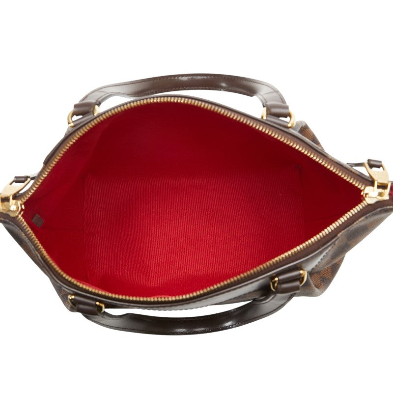 ルイ ヴィトン ダミエ ウェストミンスターPM ハンドバッグ N41102 ブラウン PVC レザー レディース LOUIS VUITTON 【中古】
