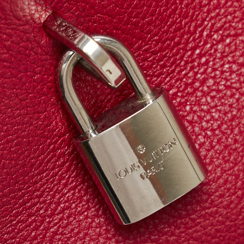 ルイ ヴィトン パルナセア ロックイットPM ショルダーバッグ ハンドバッグ 2WAY M94595 フランボワーズ ピンク レッド レザー レディース LOUIS VUITTON 【中古】