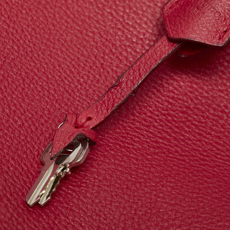 ルイ ヴィトン パルナセア ロックイットPM ショルダーバッグ ハンドバッグ 2WAY M94595 フランボワーズ ピンク レッド レザー レディース LOUIS VUITTON 【中古】