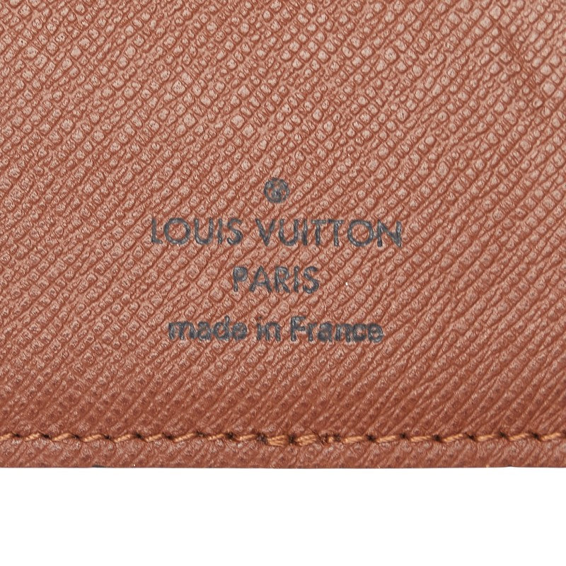 ルイ ヴィトン モノグラム ポルトフォイユ コロンブス 長財布 M60252 ブラウン PVC レディース LOUIS VUITTON 【中古】