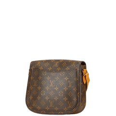 ルイ ヴィトン モノグラム サンクルー24 ショルダーバッグ M51242 ブラウン PVC レザー レディース LOUIS VUITTON 【中古】