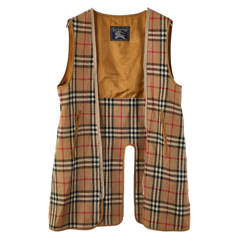 バーバリー ステンカラーコート サイズ：160 ベージュ ポリエステル コットン レディース BURBERRY 【中古】