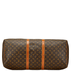 ルイ ヴィトン モノグラム キーポル60 ボストンバッグ トラベルバッグ M41422 ブラウン PVC レザー レディース LOUIS VUITTON 【中古】